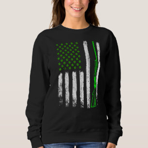 Hunting St patrick's day Vintage Irish American Fl T Shirt