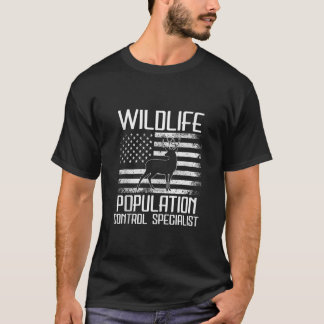 Hunting Tee Wildlife Population Control Spe Funny