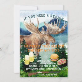 Hunting Thned Party Inbjudningar