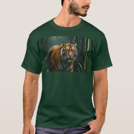 Hunting Tiger i Bamboo Grove T Shirt