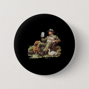 Hunting Trump Camouflage Funny Anka Hunting Season Knapp