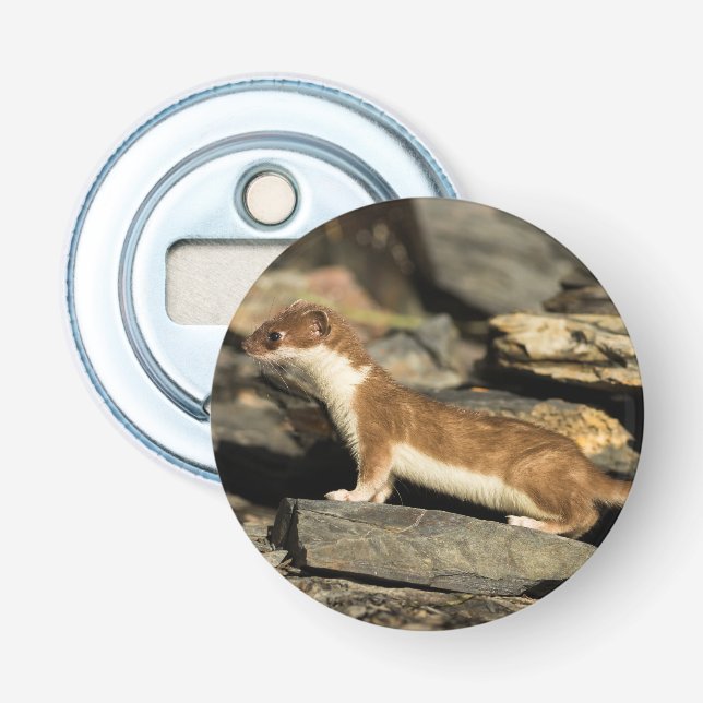 Hunting Weasel Flasköppnare (Framsidan)