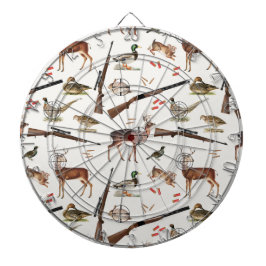 Hunting Wildlife Outdoorsman Pattern Darttavla