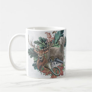 Hunting with a Weimaraner, ’Grått Ghost’ Kaffemugg