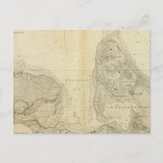 Huntington Bay Vykort (Framsida)