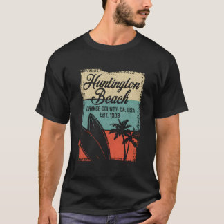 Huntington Beach 2019 Summer Surf Tävlingar T Shirt