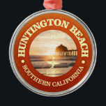 Huntington Beach (C) Julgransprydnad Metall<br><div class="desc">Huntington Beach,  Kalifornien.</div>