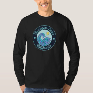 Huntington Beach Ca California Souvenir Nautical S T Shirt