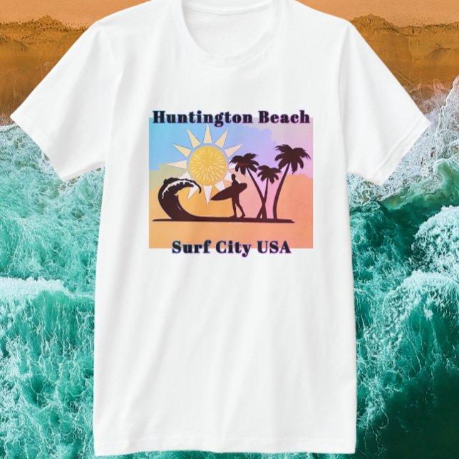 Huntington Beach CA Surfa City USA T Shirt (Skapare uppladdad)