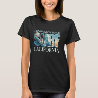 Huntington Beach California Beach Surfing T Shirt