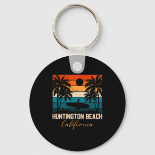 Huntington Beach California Handflatan Vacation Re Nyckelring