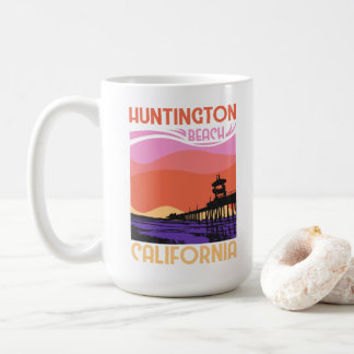 Huntington Beach California Kaffemugg