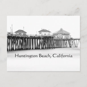 Huntington Beach, California Piren Vykort