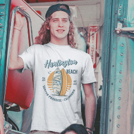Huntington Beach California Surfer Paradise T Shirt