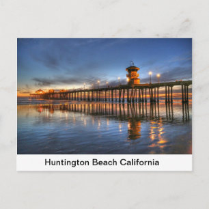 Huntington Beach California Vykort