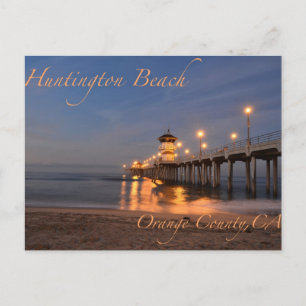 Huntington Beach California Vykort