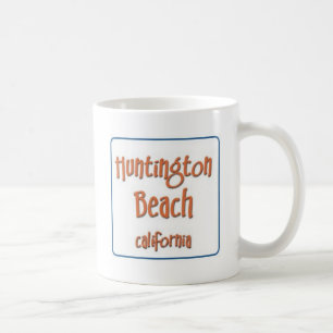 Huntington Beach Kalifornien BlueBox Kaffemugg