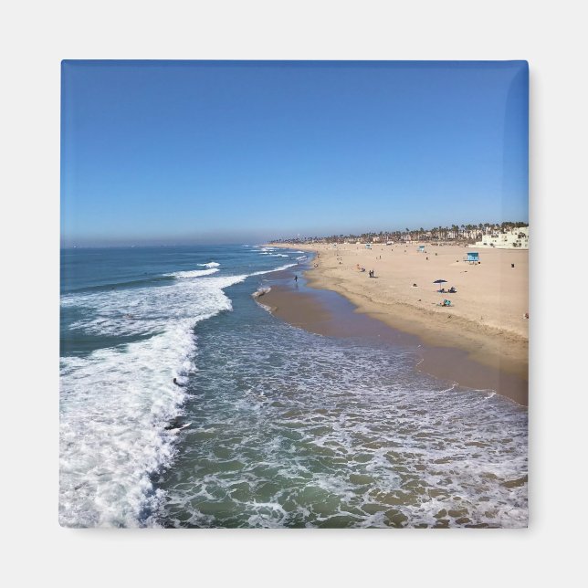 Huntington Beach, Kalifornien Magnet (Framsidan)