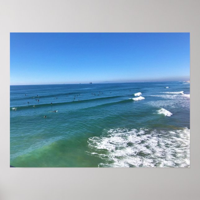 Huntington Beach, Kalifornien Poster (Framsidan)