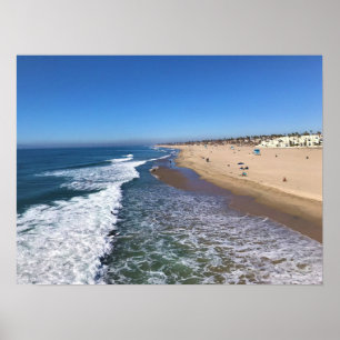 Huntington Beach, Kalifornien Poster