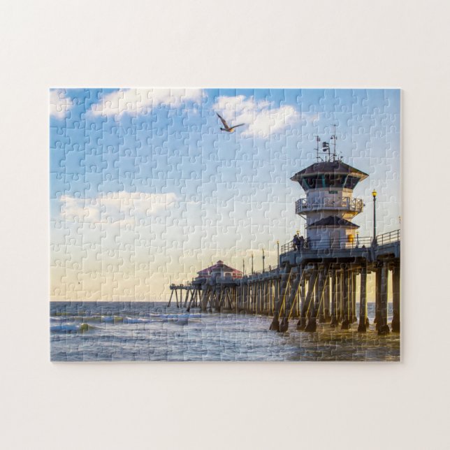 Huntington Beach Kalifornien. Pussel (Horisontell)