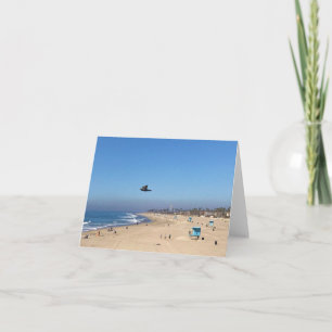 Huntington Beach, Kalifornien Tack Kort