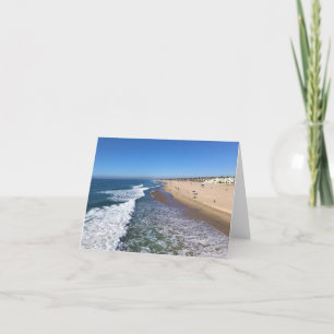 Huntington Beach, Kalifornien Tack Kort