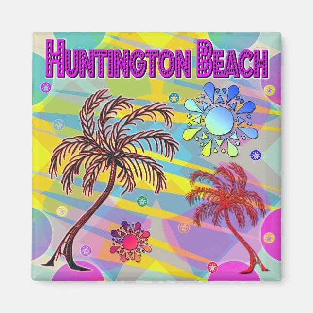 Huntington Beach Lycklig och Hope Magnet (Framsidan)