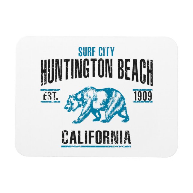Huntington Beach Magnet (Horisontell)