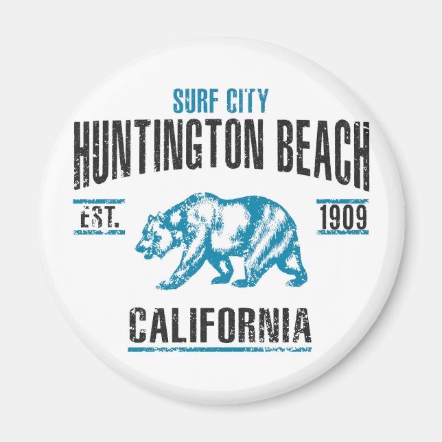 Huntington Beach Magnet (Framsidan)