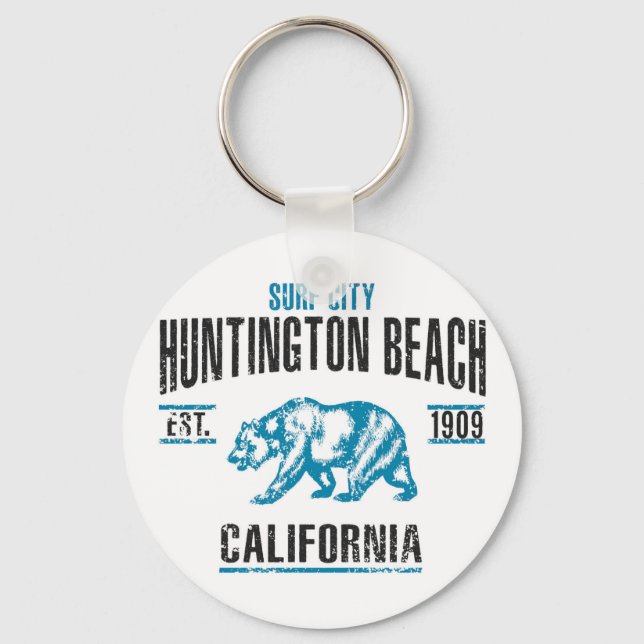 Huntington Beach Nyckelring (Framsida)