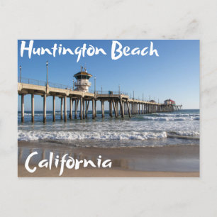 Huntington Beach Pier California Vykort