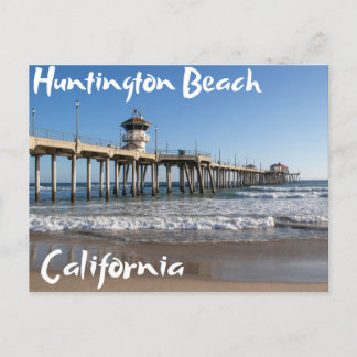 Huntington Beach Pier California Vykort