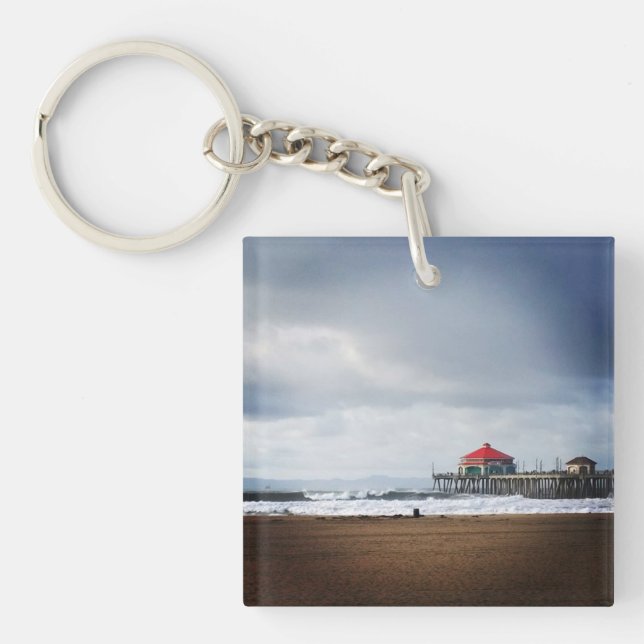 Huntington Beach Pier, Kalifornien (Framsidan)