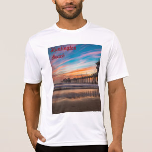 Huntington Beach Pier vid sunset T Shirt