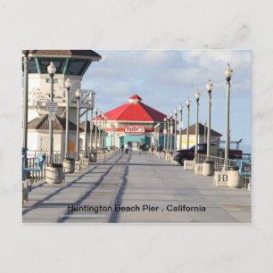 Huntington Beach Pier Vykort
