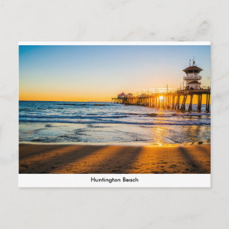 Huntington Beach Pier vykort
