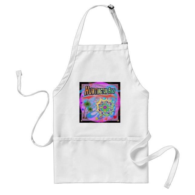 Huntington Beach Sanna Framsteg Apron Förkläde (Framsidan)