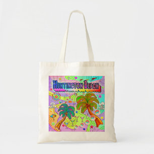 Huntington Beach Semester Resemål Target Tote Bag Tygkasse