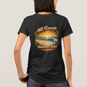 Huntington Beach Solnedgång T-shirt