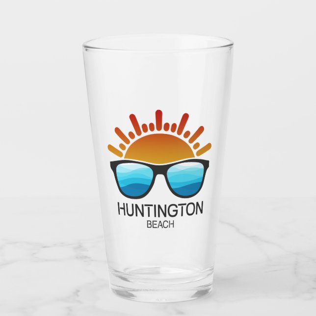 Huntington Beach South Carolina Sunglasses Glaskopp (Framsida)