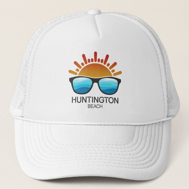 Huntington Beach South Carolina Sunglasses Keps (Framsida)