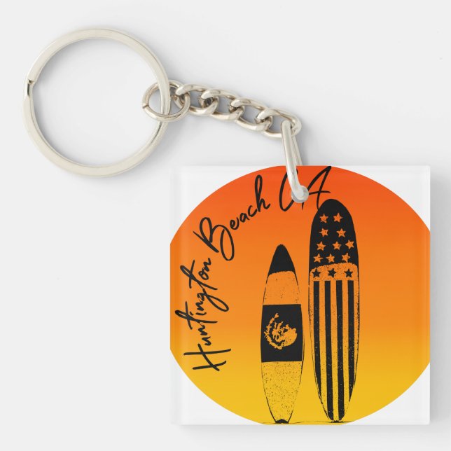 Huntington Beach Surfbrädor och solnedgångar (Framsidan)
