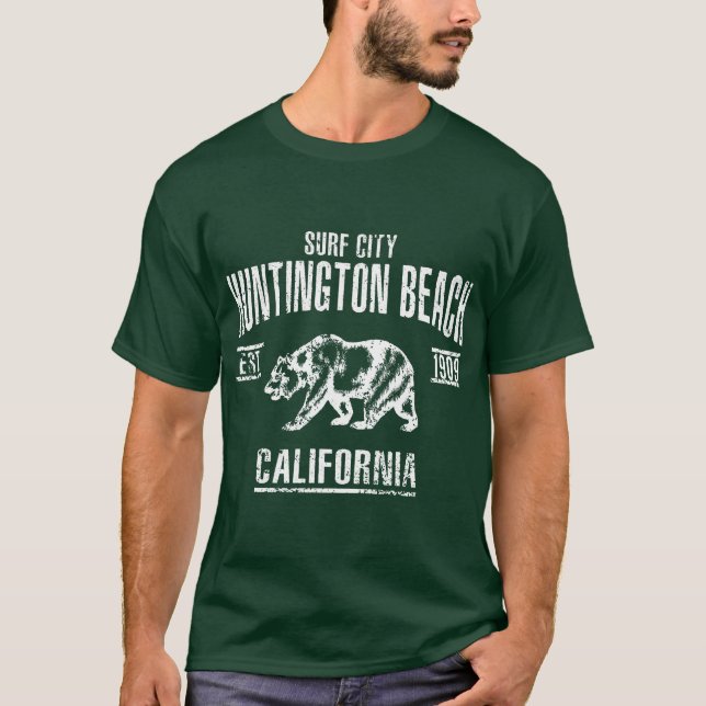 Huntington Beach Tee Shirt (Framsida)