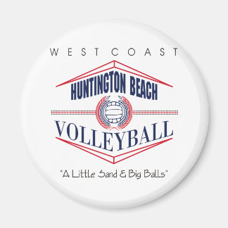 Huntington Beach Volleyball Gift Magnet