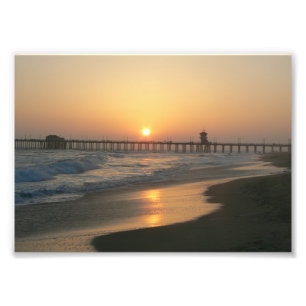 Huntington Beachpir Fototryck