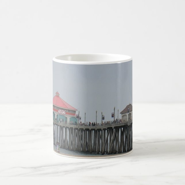 Huntington Beachpir Kaffemugg (Center)