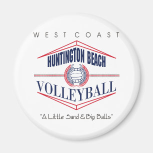 Huntington Beachvolleybollgåva Magnet