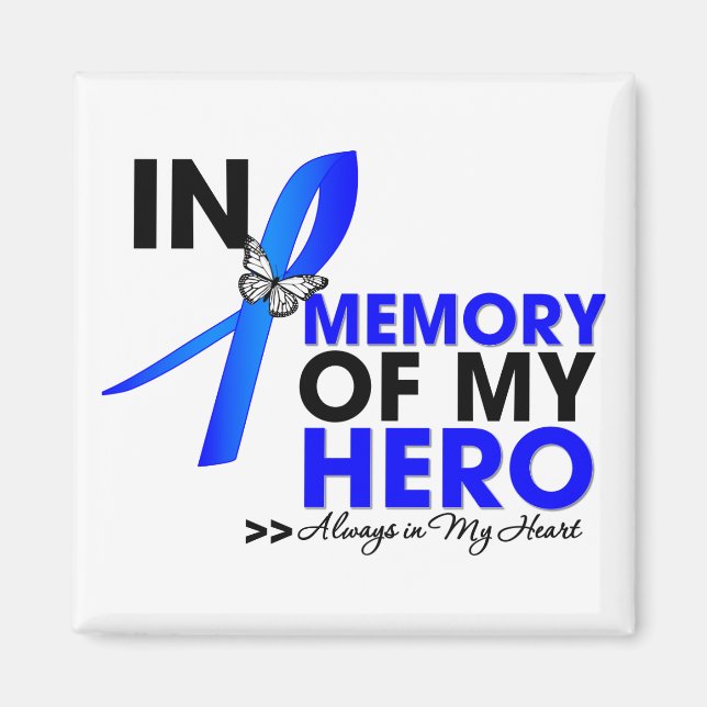 Huntington Disease Tribute i minnet av min Hero Magnet (Framsidan)