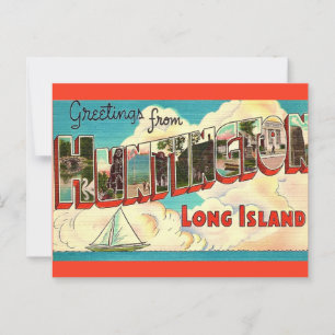 Huntington Long Island Välkomst vykort